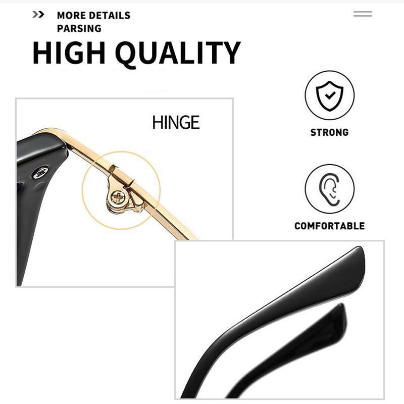Champagne Cat Eye Prescription Glasses 0 -0.5 -0.75 To -6.0 Astigmatism Blue Light Blocking Women Minus Diopter Eyewear
