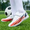 Children's Professional Velcro Spike Broken Ding Football Shoes Boys' Students Breathable Training Non-slip Competition Shoes