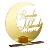 Eid Mubarak Acrylic Table Sign for Islamic Festival Bedroom Accent