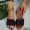 Fashion Plus Size 43 Fashion Woman Flat Slippers Summer New Outdoor Sandy Beach Open Toe Non-Slip Casual Women Sandals Sandalias Mujer