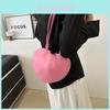 Chic And Stylish Heart Shaped Crossbody Bag In Vibrant Colors For Trendy Women