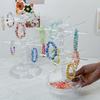 Rotating Jewelry Display Stand, Necklace Holder, Jewelry Tree Stand, DIY Organizer for Bracelets, Necklaces