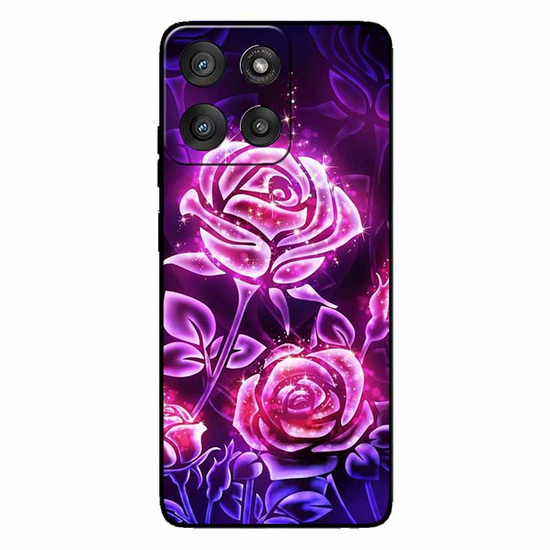 For Motorola Moto G56 G86 Case Fashion Protective Silicone Back Cover For Moto G86 5G TPU Back Phone Capa MotoG56 5G Wolf Funda