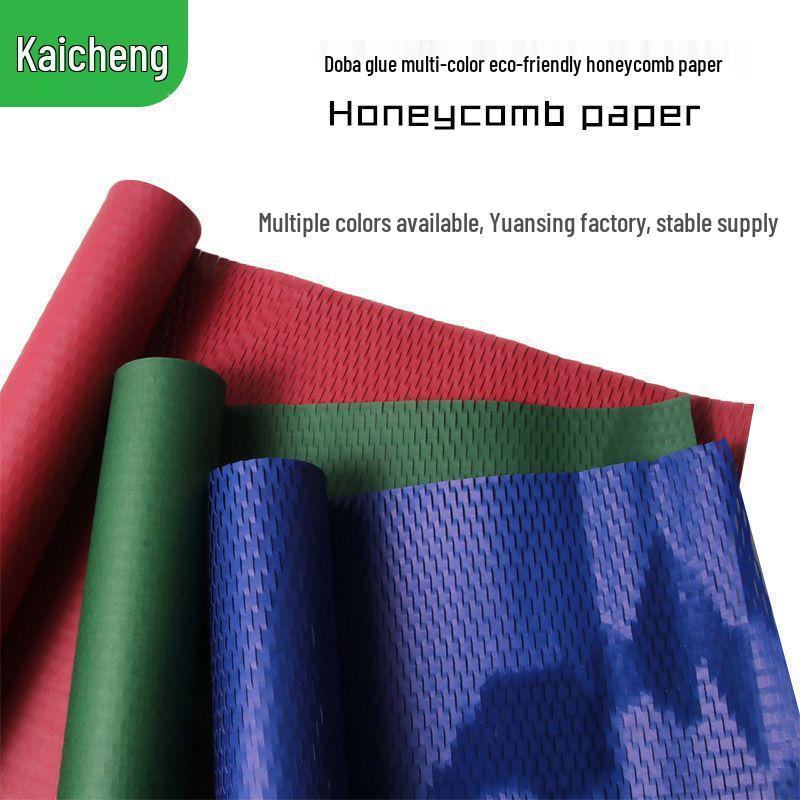 Honeycomb Gift Wrapping Paper Roll - 35 Color Options for DIY Crafts & Gift Box Decoration