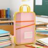 Dopamine File Storage Bag Large Capacity Transparent Study Pouch  Stationery