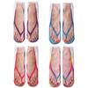 1 Paar Herren Damen Warme Socken Baumwolle Niedrig geschnittene Knöchelsocken Neuartiges Muster Strümpfe Herbst Winter Gemütlich Warm Crew Socken Geschenk
