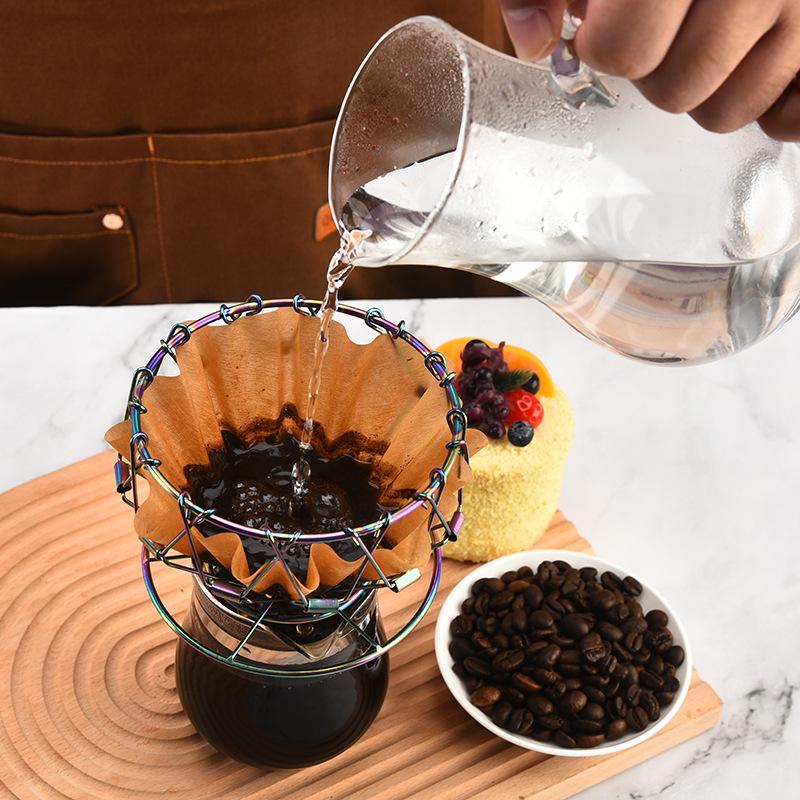 304 Stainless Steel Folding Nordic Pour Over Coffee Stand