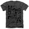 STAR TREK Unisex Adult Comic Heather T-Shirt