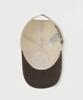 Seteo Vintage Mix Casual Ball Cap Cream Brown