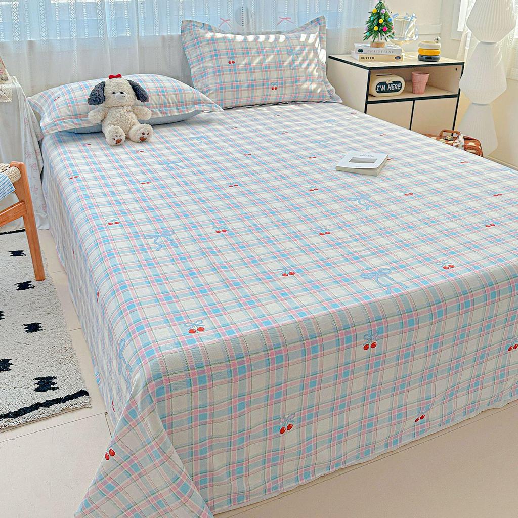 2026 A-Class 100% Cotton Jet Print Single Bed Sheet