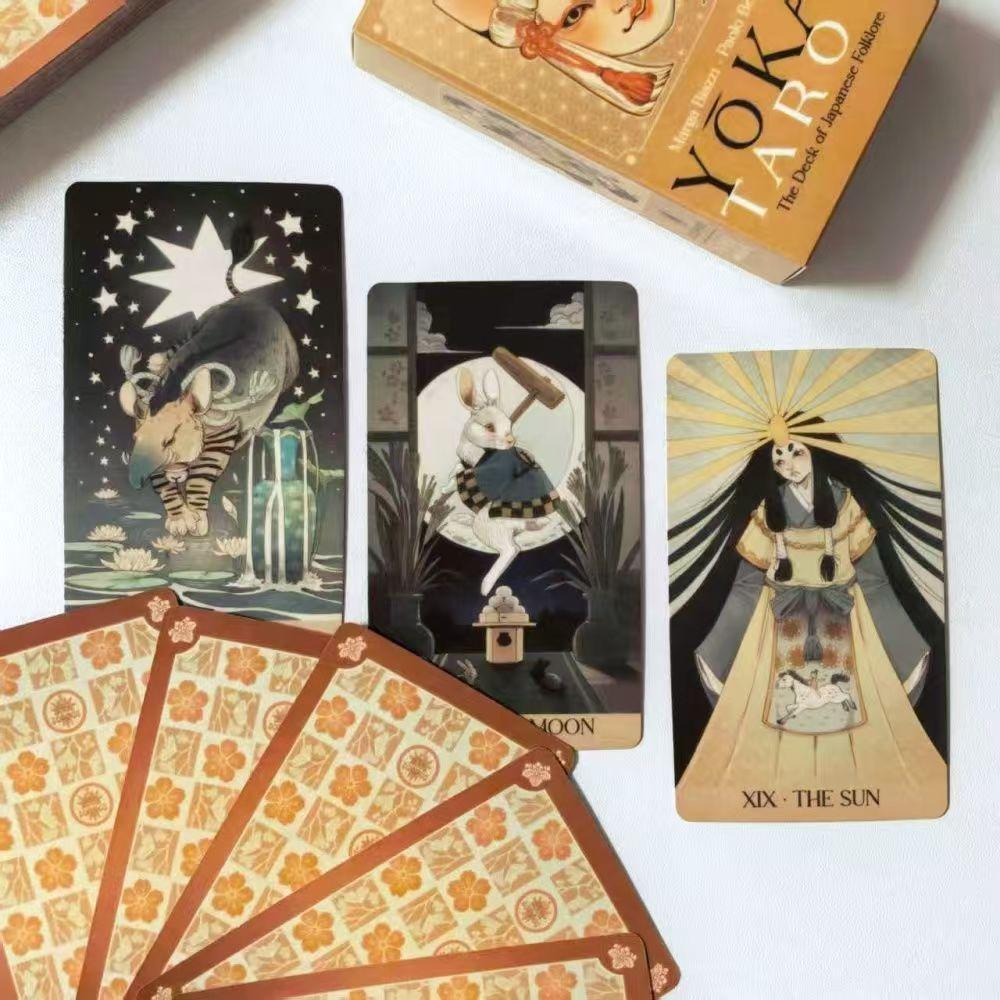 10.3*6cm Yokai Tarot Deck 78 Pcs Cards Rooted in Japanese Folklore