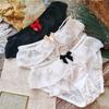 Sexy Ice Silk Japanese Style Girls Fitness Underwear Low-Rise Thong Lolita Panties Female Lingerie