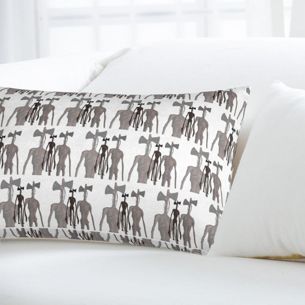 Federa Cuscino Rettangolare Siren Head Transhead Copricuscino Decorazione Camera da Letto Letto Casa Comfort Cuscino da Arredo