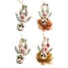 Halloween Ghost Baby Hanging Doll Scary Baby Doll Decorative Haunted House Adornment Zombie Baby Decoration Party Supplies
