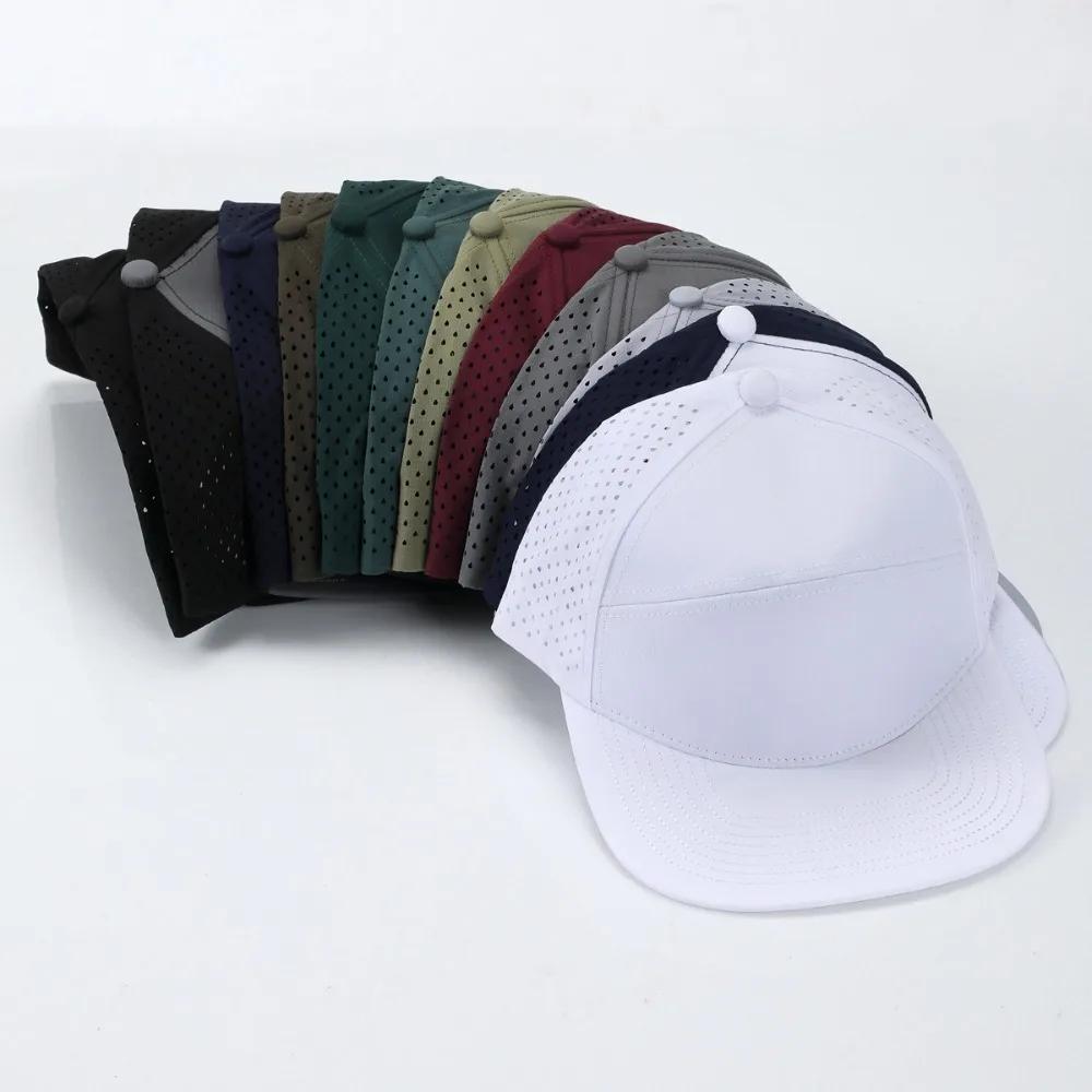 Casual Solid Color Baseball Cap Adjustable Breathable Trucker Hat Hip-Hop Hat Unisex