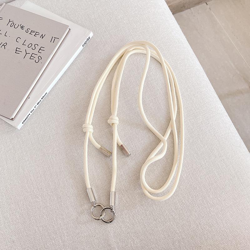 Adjustable Crossbody Women's Universal Phone Case with Keychain - Drop-Proof, Sturdy, and Durable Lanyard Style