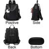Women Fashion Backpack High Quality Large Capacity School Bag Luxury Designer Anti-theft Ladies Travel Bagpack Shoulder Bags Sac