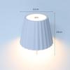 Wireless Touch Control Bottle Table Lamp Reading Usb Rechargeable Adjustable Brightness White Wine Lights Mini Night Light Lamps