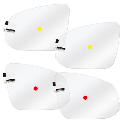 Carmate Super Water-Repellent Film for Cars - Door Mirrors & Side Windows (4-pack) [Ideal for Rear and Surround Viewing During Parking] Vehicle-Specif