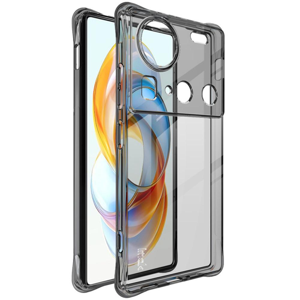 

IMAK For ZTE nubia Z70S Ultra 5G/Z70 Ultra 5G Case TPU Phone Cover Airbag Shockproof Protection Transparent Black