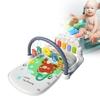 Infant Musical Piano Baby Gym Mat With Detachable Hanging Toys And Light-up Features