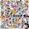 Disney Cartoon New Mickey, Stitch, Spider-Man, Princess Sticker Roll, Collage, Tattoo Sticker