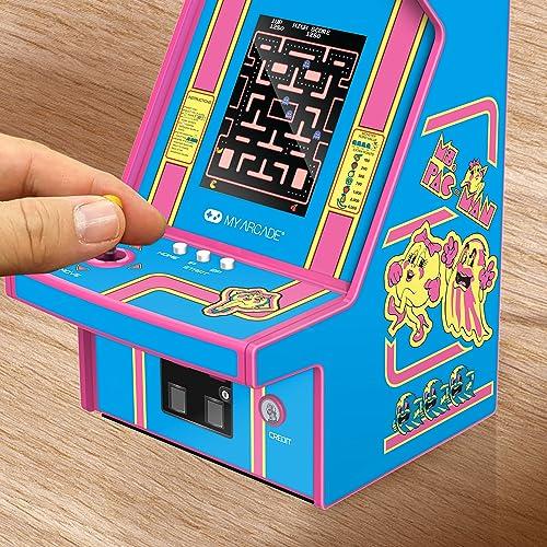 My Arcade Kawaii Ms. Pac-Man Micro Player Pro 6,75 Zoll, Retro-Spiel, Niedlich, Kleine Arcade