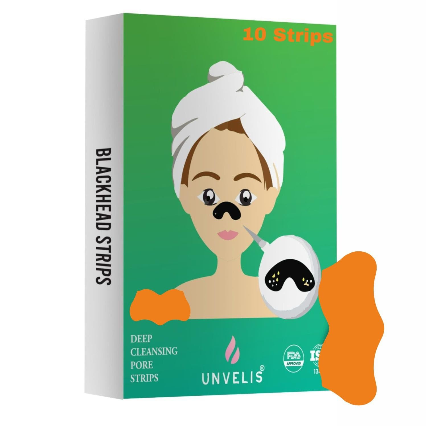 

Unvelis Vitamin C Nose Strip With Hazel Extracts Observes Dirt And Oil (10 Strips)