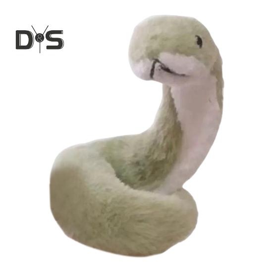 

Мягкая игрушка в виде змеи, милая мягкая плюшевая змея для детей, 14,96 дюйма, зеленая змея, обнимающаяся игрушка, подарки для мальчиков и девочек светло-зеленый