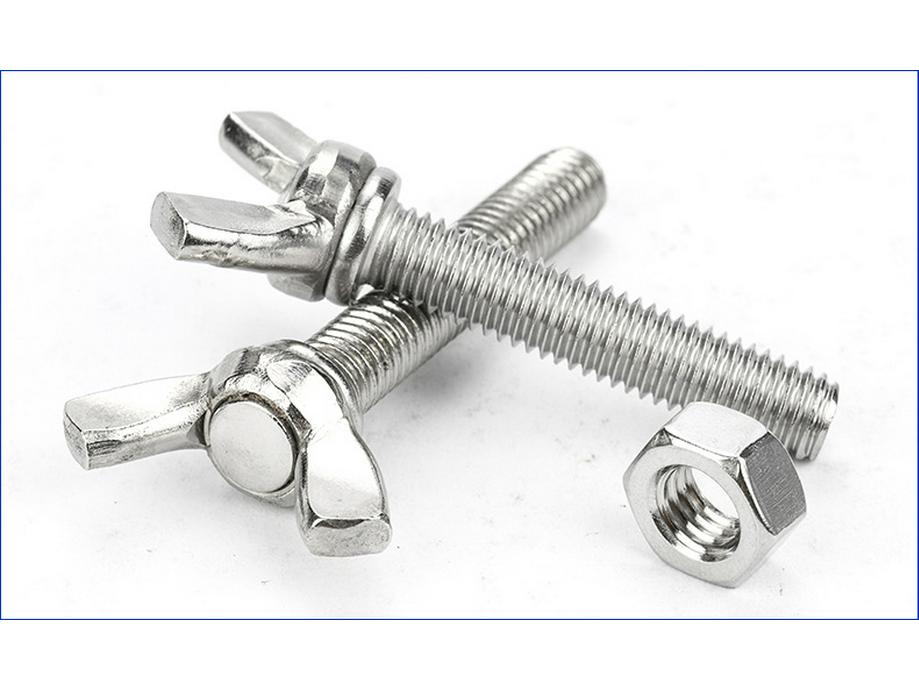 304 Stainless Steel Thumb Screw Set - Mixed Butterfly Bolts (DIN315)