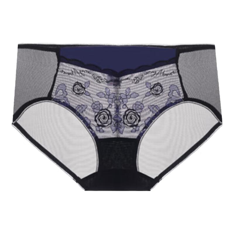 Aimer Elsa AM239371 Women's Lace Mesh Mid-Waist Panties
