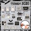 Halloween Party Decorations Set 20Pcs Wooden Pumpkin Tabletop Decor Ghost Happy Halloween Sign Tiered Tray Decor for Home