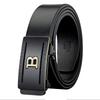 Men's Belt Automatic Buckle Cowhide High End Business Belt Middle aged and Young Casual Versatile Belt Men