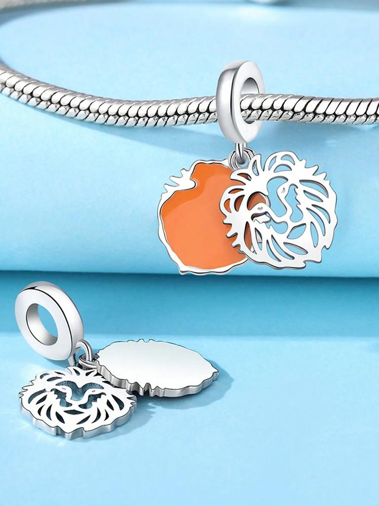 Charms Plata Copper Colors Cute Elephant Beads Charm Beads Charm Pendant For Original Bracelet For Women Diy Jewelry Love Gift