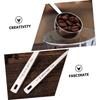 Coffee Scoop Stainless Steel Measuring Spoon Tablespoon Coffee Spoons for Coffee Milk Fruit Powder Kitchen Utensils
