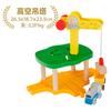 New Wooden Track Railway Accessories Bridge Train Station Tunnel Roadblock Parking Garage Educational Toys for Kids