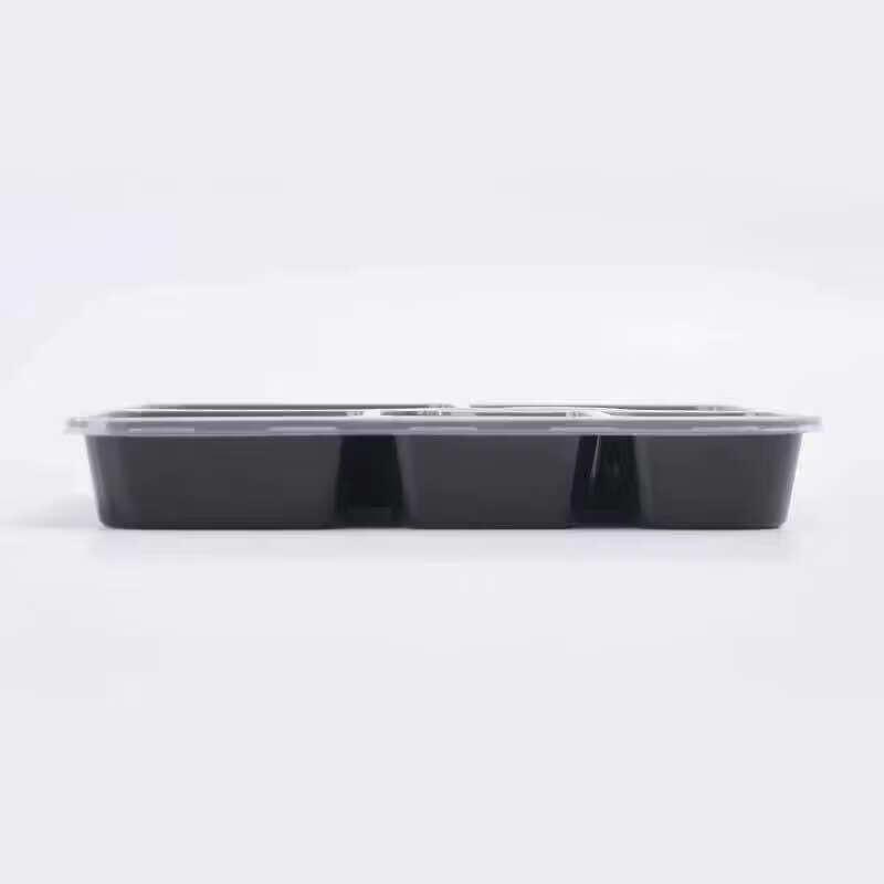 Tongqi Disposable 6-Compartment Food Container with Lid