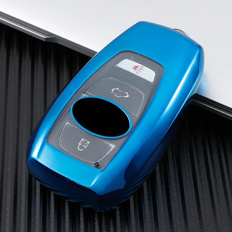 Subaru Schlüsselhüllen-Set für Outback, Legacy, XV, BRZ, Forester - Schutzhülle und Schnalle
