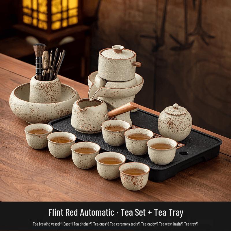 Chaxun Ceramic Automatic Anti-scald Tea Set