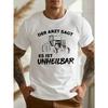 European Size Fun German Crinkle Plus Size Men's T-Shirt, PLUS SIZE