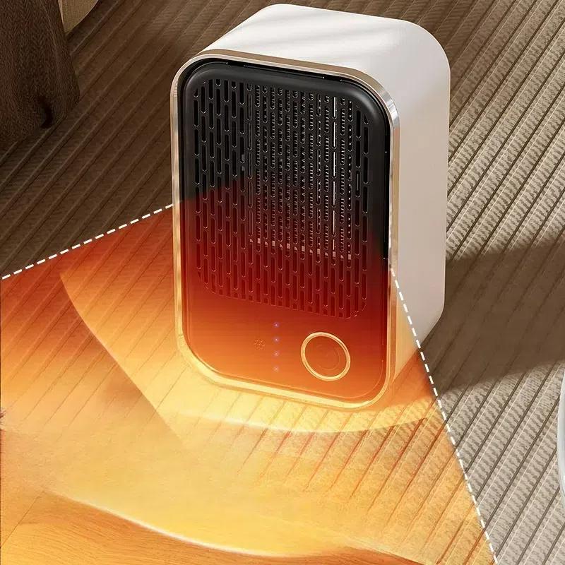New Portable Electric Fan Heater Hand Warmer Living Room Home Winter Constant Temperature Remote Control House Warmer Machine