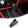 Accesorios Interiores de Coche Para Porsche Panamera 911 718 Macan Boxster Cayman ABS Fibra de Carbono Cubierta de Palanca de Cambios de Coche Recorte