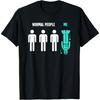 Normal People VS Me _ Funny Scuba Diving T-Shirt T-Shirt