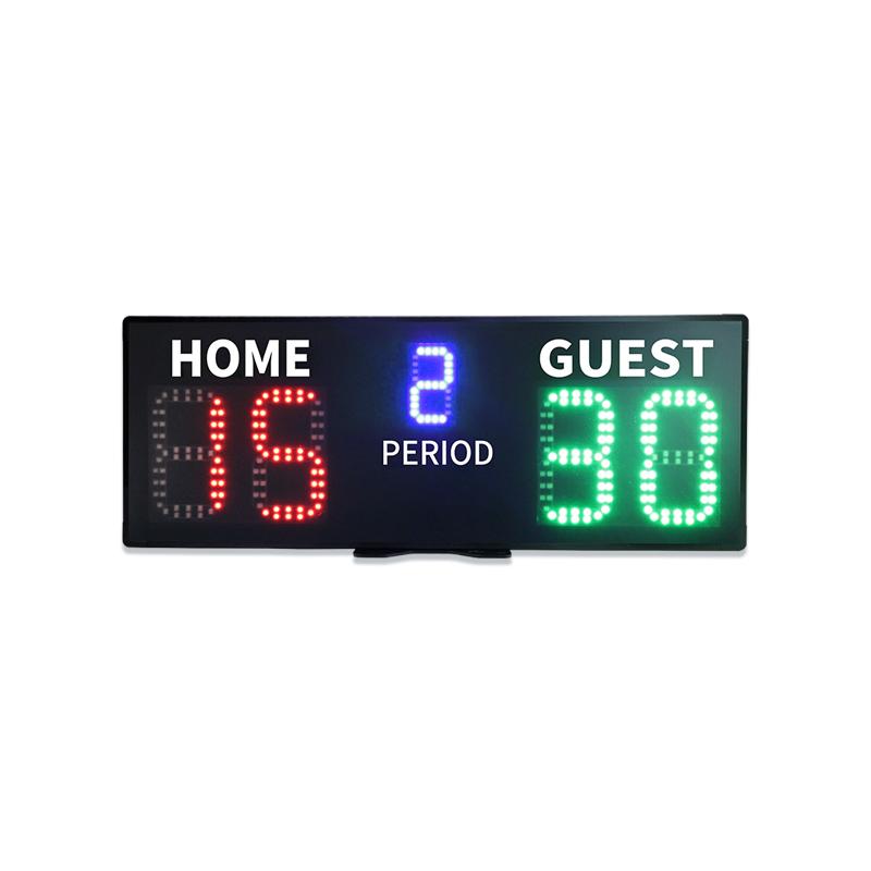 Ganxin Indoor Score Keeper Electronic Tennis Scoreboard With Wireless Remote Control LED 5 Digits Display Digital Score Board 5-digit scoreboard