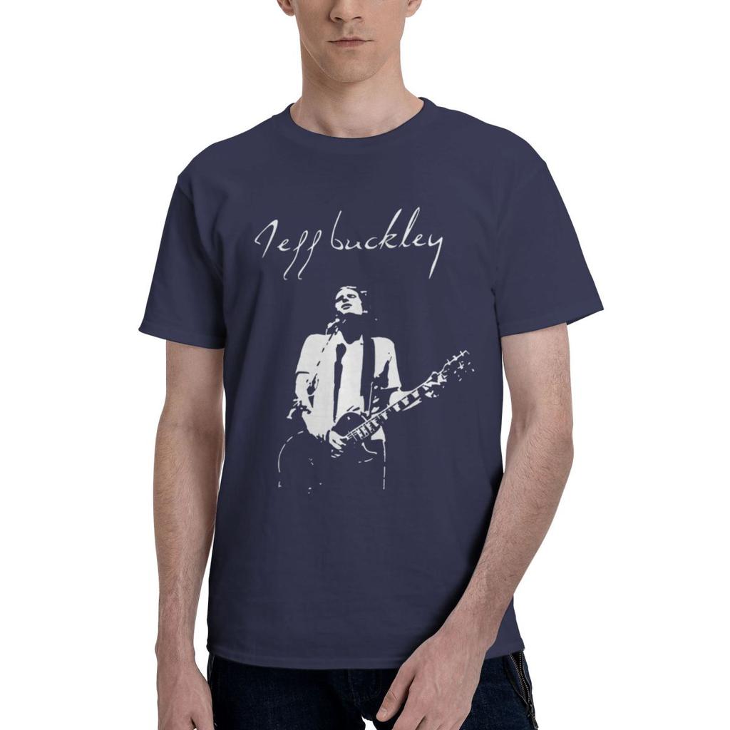 JEFF BUCKLEY Konzerttour Geschenk 1 100% Baumwolle Lässig Atmungsaktiv Bequem Kawaii Fußballtrikots 2025 T-Shirt Herren