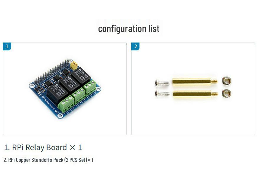 Micro Snow Raspberry Pi 4th Gen 3B+ Relay Expansion for Smart Home