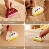 Portable Manual Dust & Pet Hair Remover - Washable, Strong Suction for Clothes & Home Cleaning, No Batteries Required