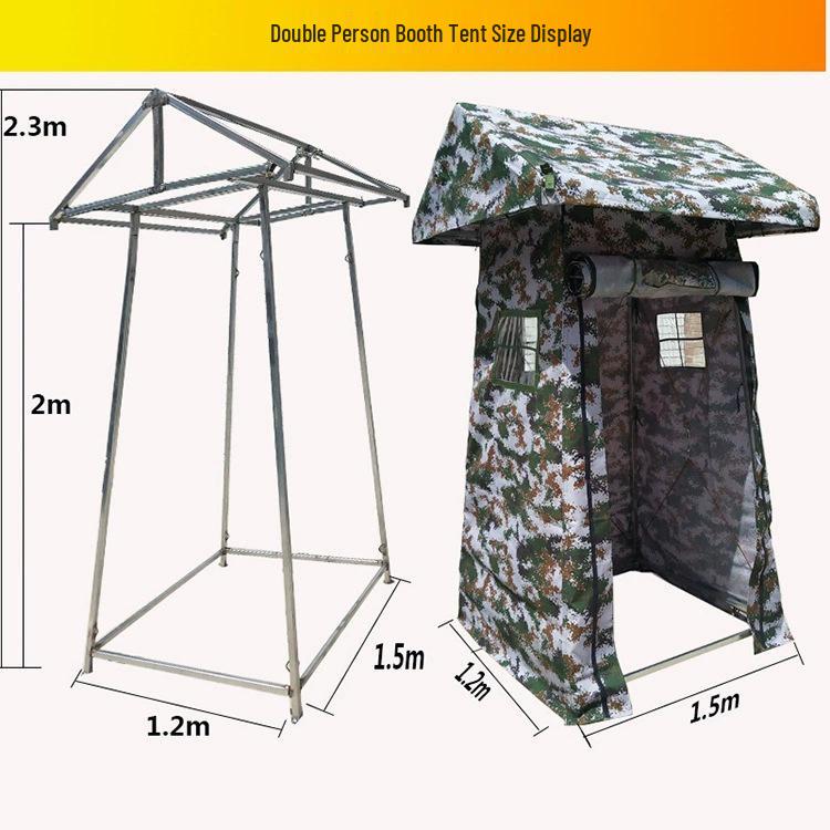 Thickened Warm Guard Booth Tent for 1-2 Persons - Outdoor Camping Shelter