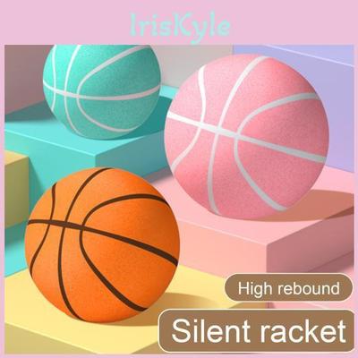 Rebound Low Basketball Silent High Noise Indoor Kids Dribbling Training Uncoated High Density Foam Practice Sports Bouncy Ball Toddlers Gift