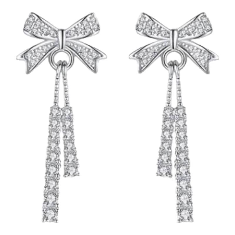 MANHE Women s S999 Sterling Silver Stud Earrings